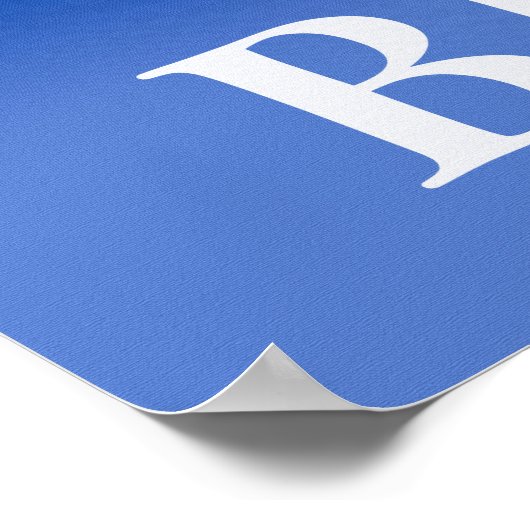 Gebundeld meer, waterreflecties poster (Hoek)