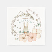  gebundelde botanische padmansbaptisme servet (Voorkant)