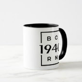 Geburtsjahr 1940 Tasse Mok (Voorkant rechts)