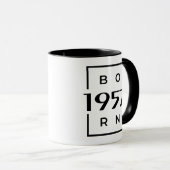 Geburtsjahr 1957 Tasse Mok (Voorkant rechts)
