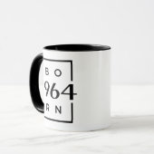 Geburtsjahr 1964 Tasse Mok (Voorkant links)