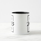 Geburtsjahr 2013 Tasse Mok (Midden)