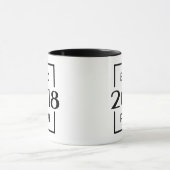 Geburtsjahr 2018 Tasse Mok (Midden)