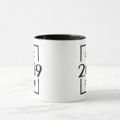 Geburtsjahr 2019 Tasse Mok (Midden)