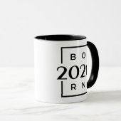 Geburtsjahr 2020 Tasse Mok (Voorkant rechts)