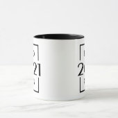 Geburtsjahr 2021 Tasse Mok (Midden)