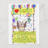 GEBURTSTAGS briefkaart van Nicole Janes (Voorkant)