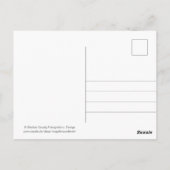 Geburtstags Schneckenpost Briefkaart (Achterkant)