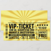 Geburtstagseinladungen Einladungen Geburtstag Kaart (Voorkant / Achterkant)