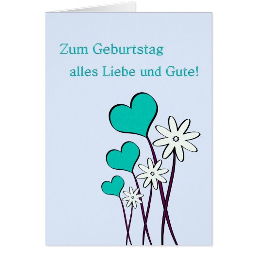 Geburtstagskarte (Voorkant)