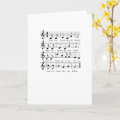 Geburtstagslied Karte Kaart (Gele Bloem)