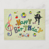 Geburtstagsparty Briefkaart (Voorkant)