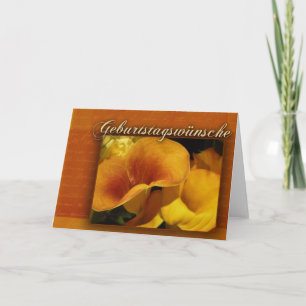 geburtstagswnsche - German Happy Birthday Kaart