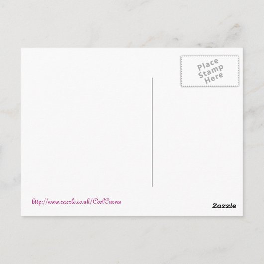 Gebuttonde harten briefkaart (Achterkant)