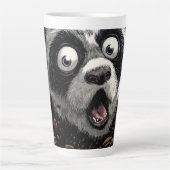 Gecaffeïneerde Panda Latte Mok (Voorkant)
