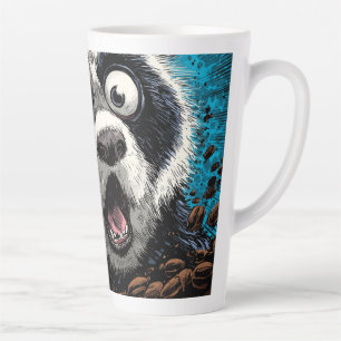Gecaffeïneerde Panda Latte Mok