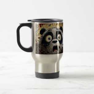 Gecaffeïneerde Panda Reisbeker