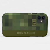gecamoufleerd, groen Case-Mate iPhone case (Achterkant (horizontaal))