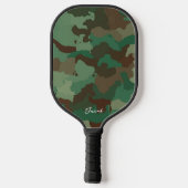 Gecamoufleerde gepersonaliseerde pickleball-paddle pickleball paddle (Achterkant)