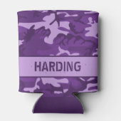 Gecamoufleerde Monogram Purple Blikkoeler Blikjeskoeler (Achterkant)