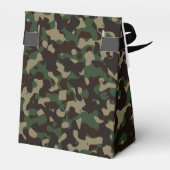 gecamoufleerde tentvoordeeldoos bedankdoosjes (Achterkant)