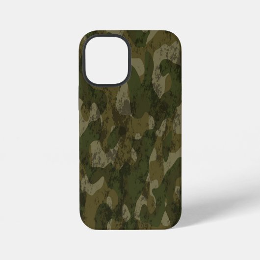 Gecamoufleerde textuur iPhone hoesje (Achterkant)