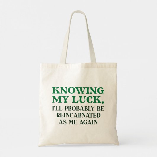 Gecarenteerd als tote bag (Achterkant)