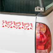 Gecarrode voor het leven bumpersticker (Op Truck)