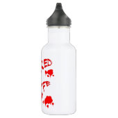 Gecarrode voor het leven waterfles  (Rechts)
