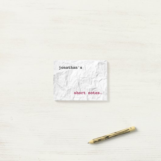 Gecaseerd papier post-it® notes (Op bureau)