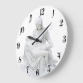 Gecculpteerde Pieta Grote Klok (Hoek)