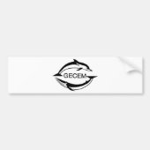Gecem Bumpersticker (Voorkant)