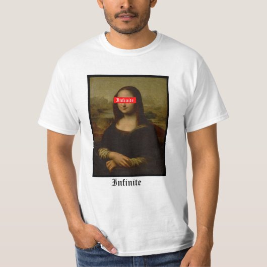 Gecensureerd T-shirt van Mona Lisa (Voorkant)