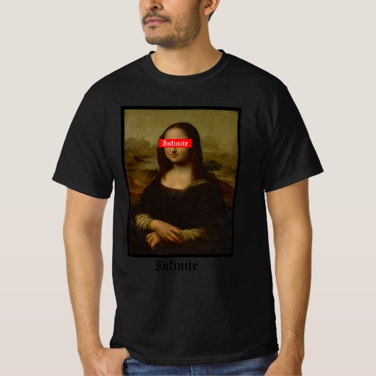 Gecensureerd T-shirt van Mona Lisa (Voorkant)