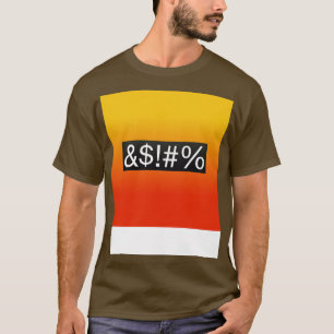 Gecensureerde vloek t-shirt