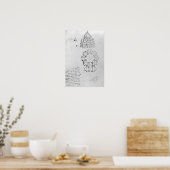 Gecentraliseerde kerk en maritieme techniek poster (Keuken)