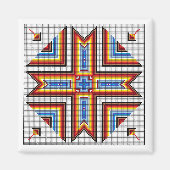 Gecentreerd Magneet (Voorkant)