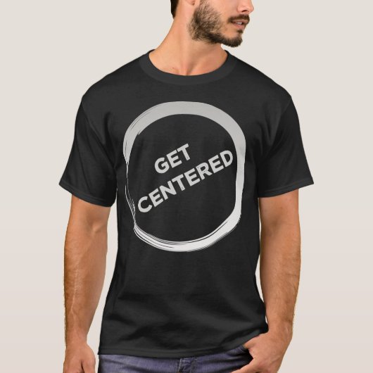 Gecentreerd wieltje t-shirt (Voorkant)