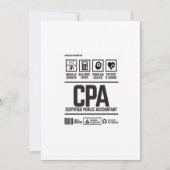 gecertificeerd accountant-CPA Kaart (Voorkant)