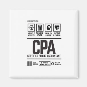 gecertificeerd accountant-CPA Magneet