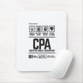 gecertificeerd accountant-CPA Muismat (Met muis)