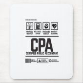 gecertificeerd accountant-CPA Muismat (Voorkant)