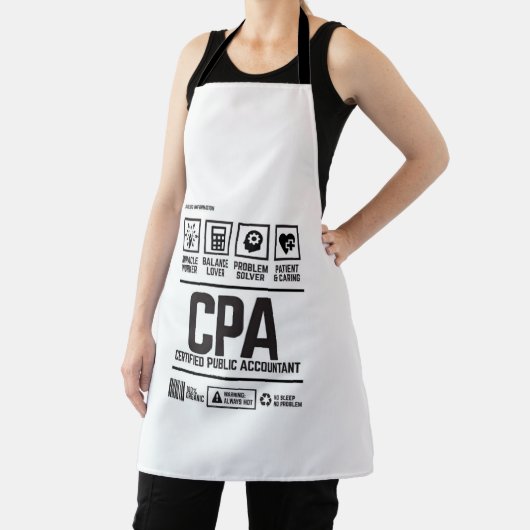 gecertificeerd accountant-CPA Schort (Insitu)