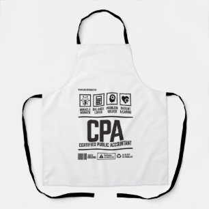gecertificeerd accountant-CPA Schort