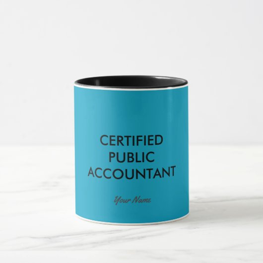 "gecertificeerd accountant" mok (Midden)