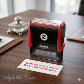 GECERTIFICEERD ALS ECHT EN JUIST AFDRUKSEL VAN HET ZELFINKTENDE STEMPEL