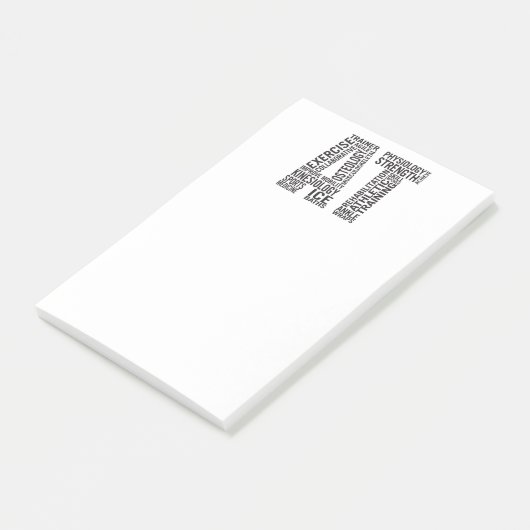 Gecertificeerd Athletic Trainer AT Post-it® Notes (Schuin)