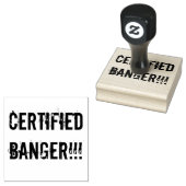 GECERTIFICEERD BANGER!!! STAMP RUBBERSTEMPEL (Gestempeld)