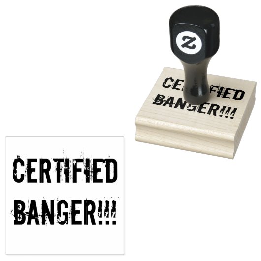 GECERTIFICEERD BANGER!!! STAMP RUBBERSTEMPEL (Gestempeld)