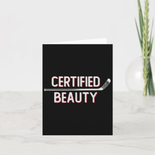 Gecertificeerd Beauty Grappig Ice Hockey Slang Whe Kaart